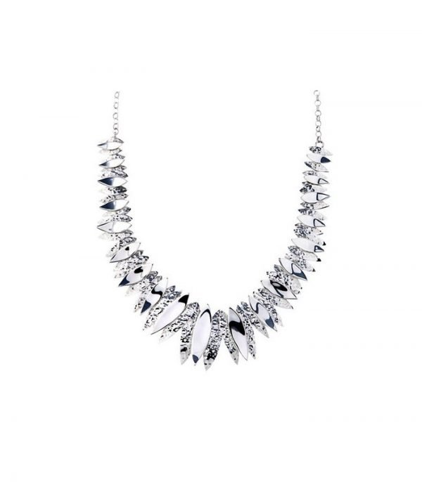 Jagged Leaf Necklace
