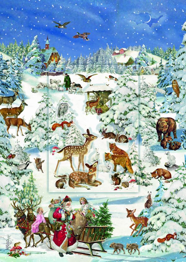 Coppenrath Animals in the Snow 3D Advent Calendar