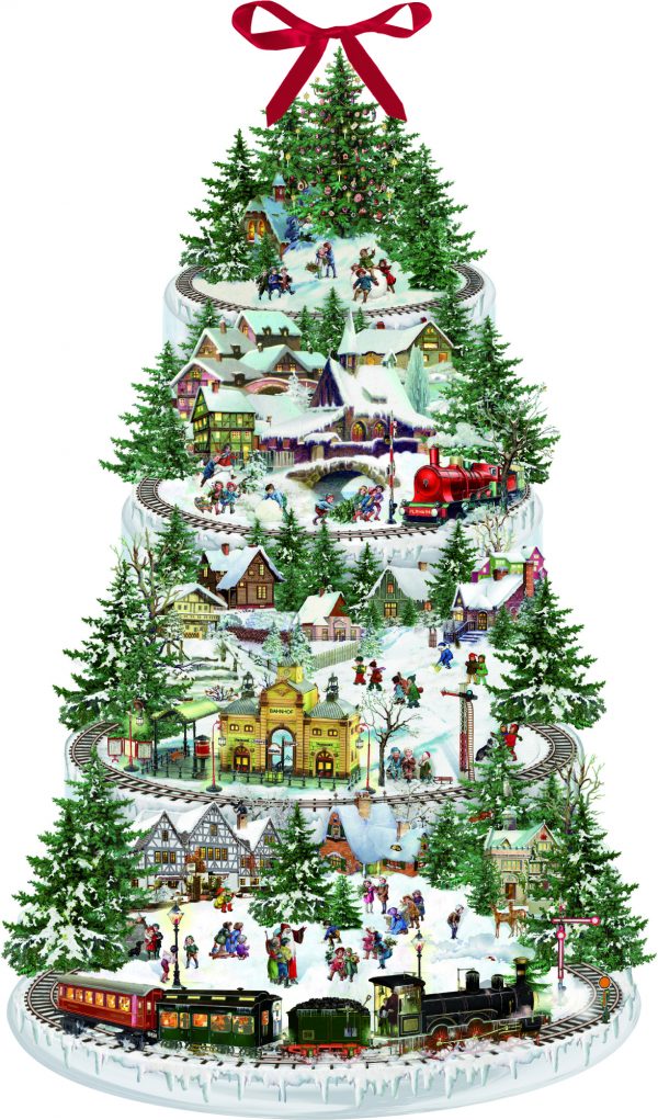 Coppenrath Christmas Railway Advent Calendar