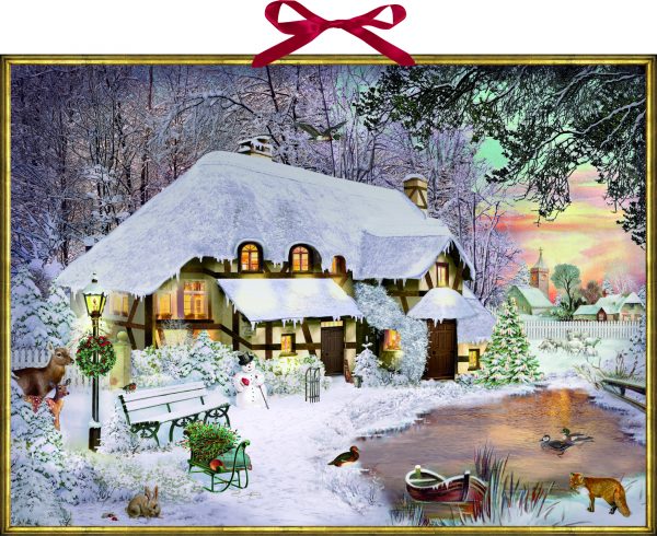 Coppenrath Winter Cottage in the Woods Advent Calendar