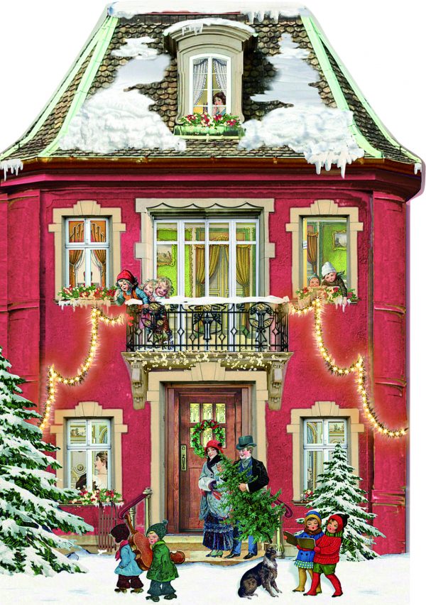 Coppenrath Advent Calendar Card - Victorian Christmas House