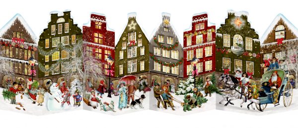 Coppenrath Free-Standing Christmas Street Advent Calendar