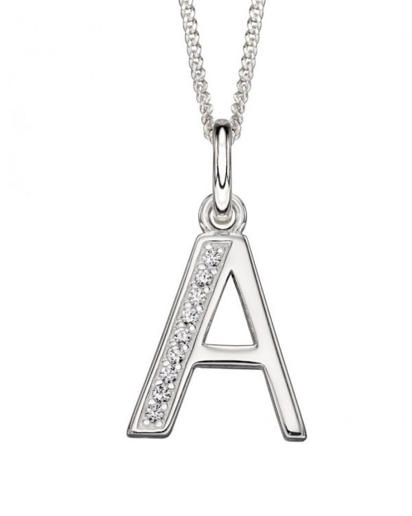 Art Deco Initial 'A' Pendant