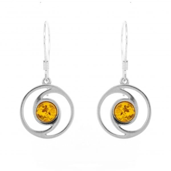 Amber Gyra Earrings
