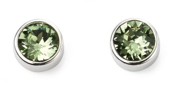 August Birthstone Stud Earrings