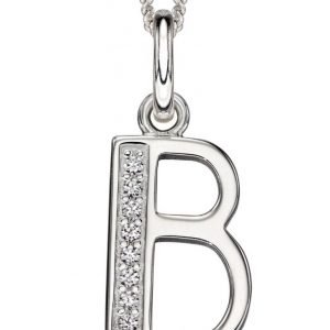 Art Deco Initial 'B' Pendant