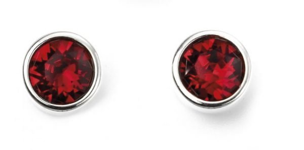 July Birthstone Stud Earrings