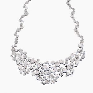 Silver Dots Necklace