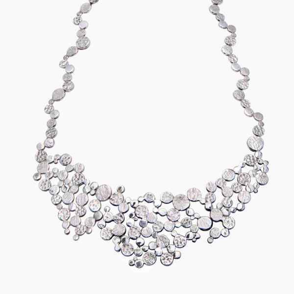 Silver Dots Necklace
