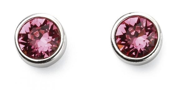 October Birthstone Stud Earrings