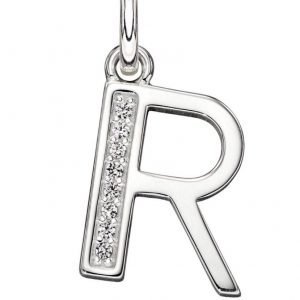 Art Deco Initial 'R' Pendant