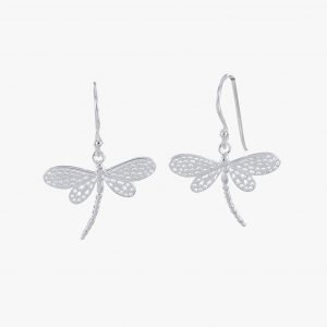 Dragonfly Earrings - Sterling Silver