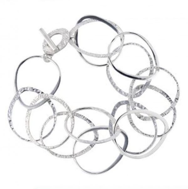 Textured Ovals Bracelet